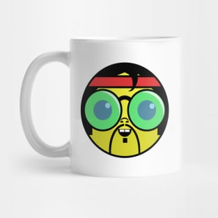 Hipster Face Mug